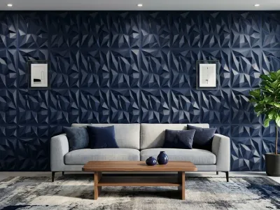 3D PVC Wall Panel