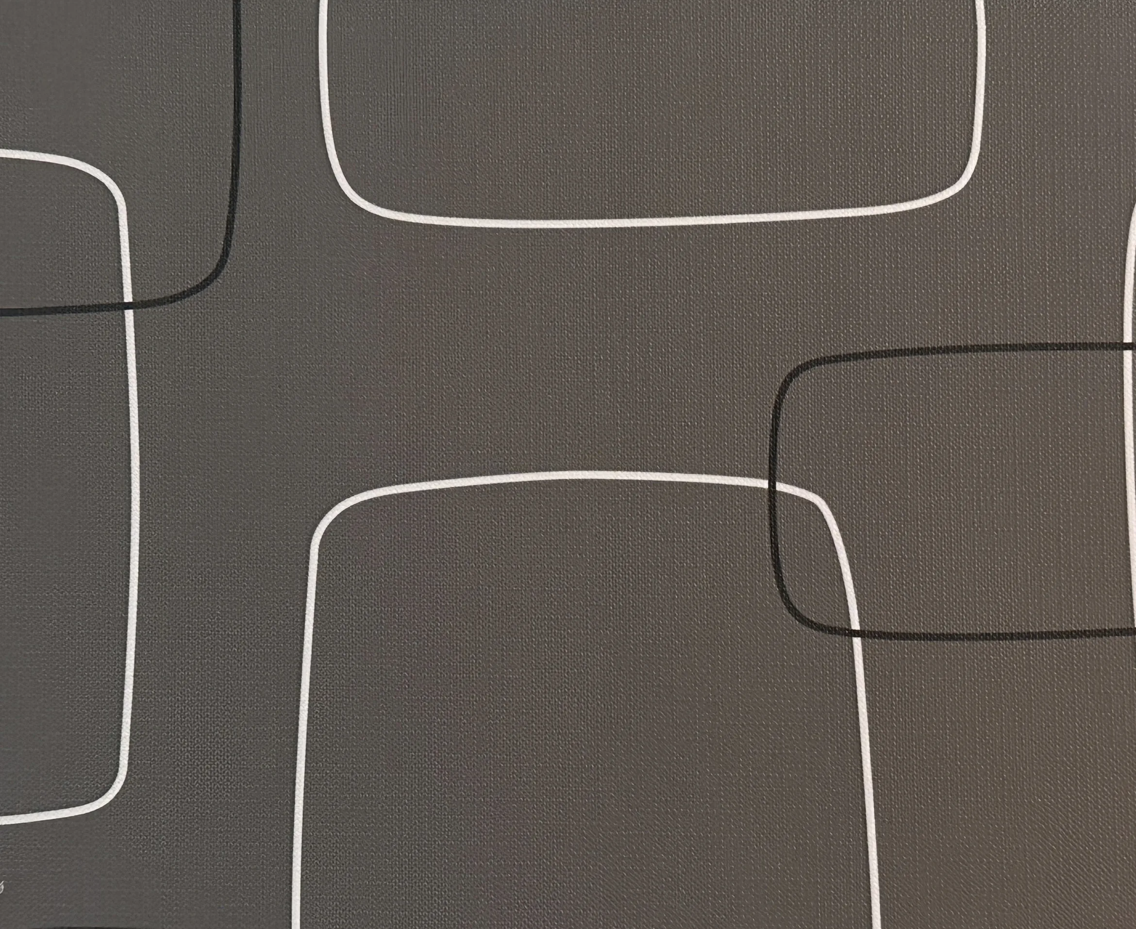 Abstract Geometric Lines - Grey
