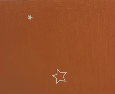 Star Outline - Orange