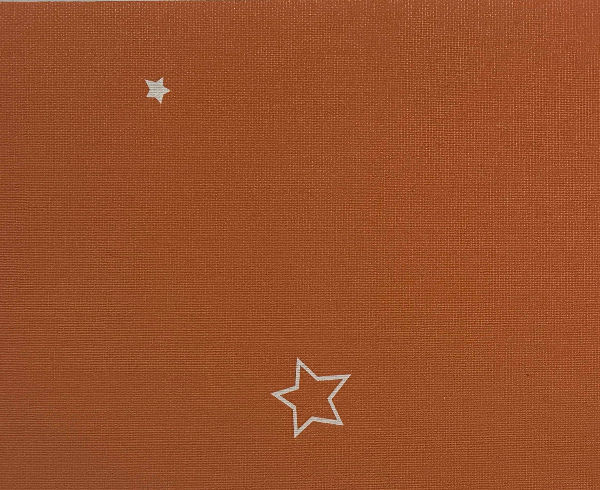 Star Outline - Orange